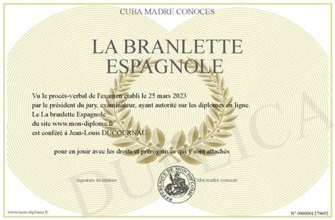 Branlette espagnole Escorte Le Soler